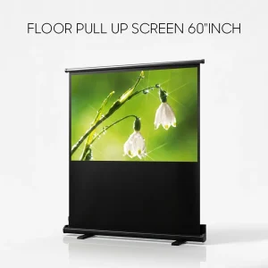 Floor Pull Up Screen 60 Inch